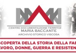 Inaugurazione ufficiale del Centro di documentazione territoriale Maria Baccante - Archivio storico Viscosa e intitolazione a Maria Baccante
