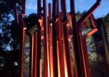 Il 18 settembre è stata presentata la scultura ambientale di Virginio Ferrari, donata all'eXSnia in occasione del centenario della Viscosa.